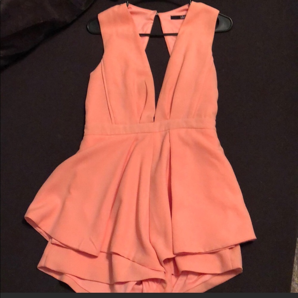 Pink Lulu’s Romper